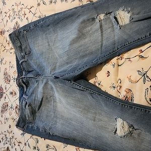 Like new blue jeans